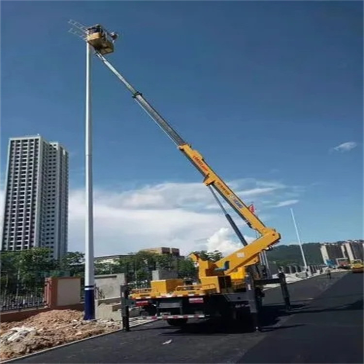 中和镇维修路灯的曲臂升降车出租